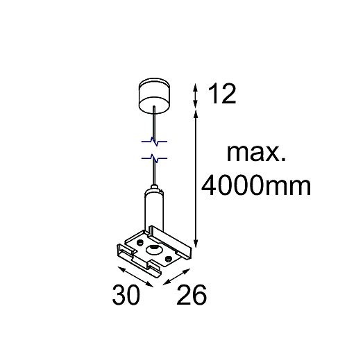 Track 48V Suspension Cable